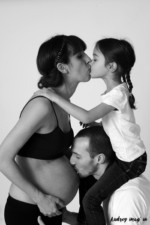 Photographe professionnel, photo grossesse studio